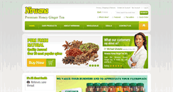 Desktop Screenshot of nirwanafoods.com
